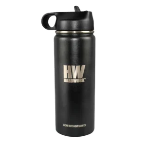 botella termica hw negra