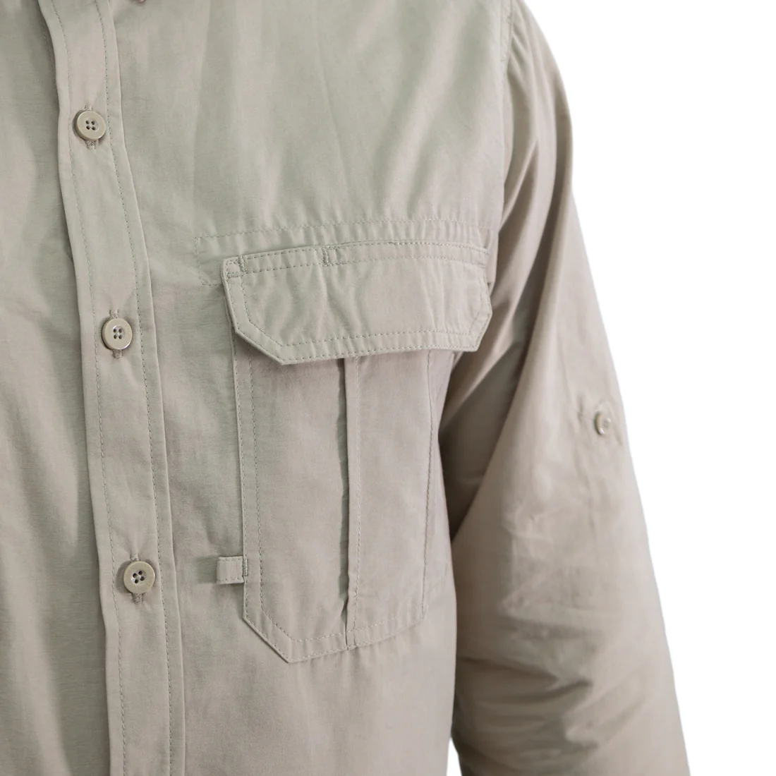 camisa hw duck dry beige