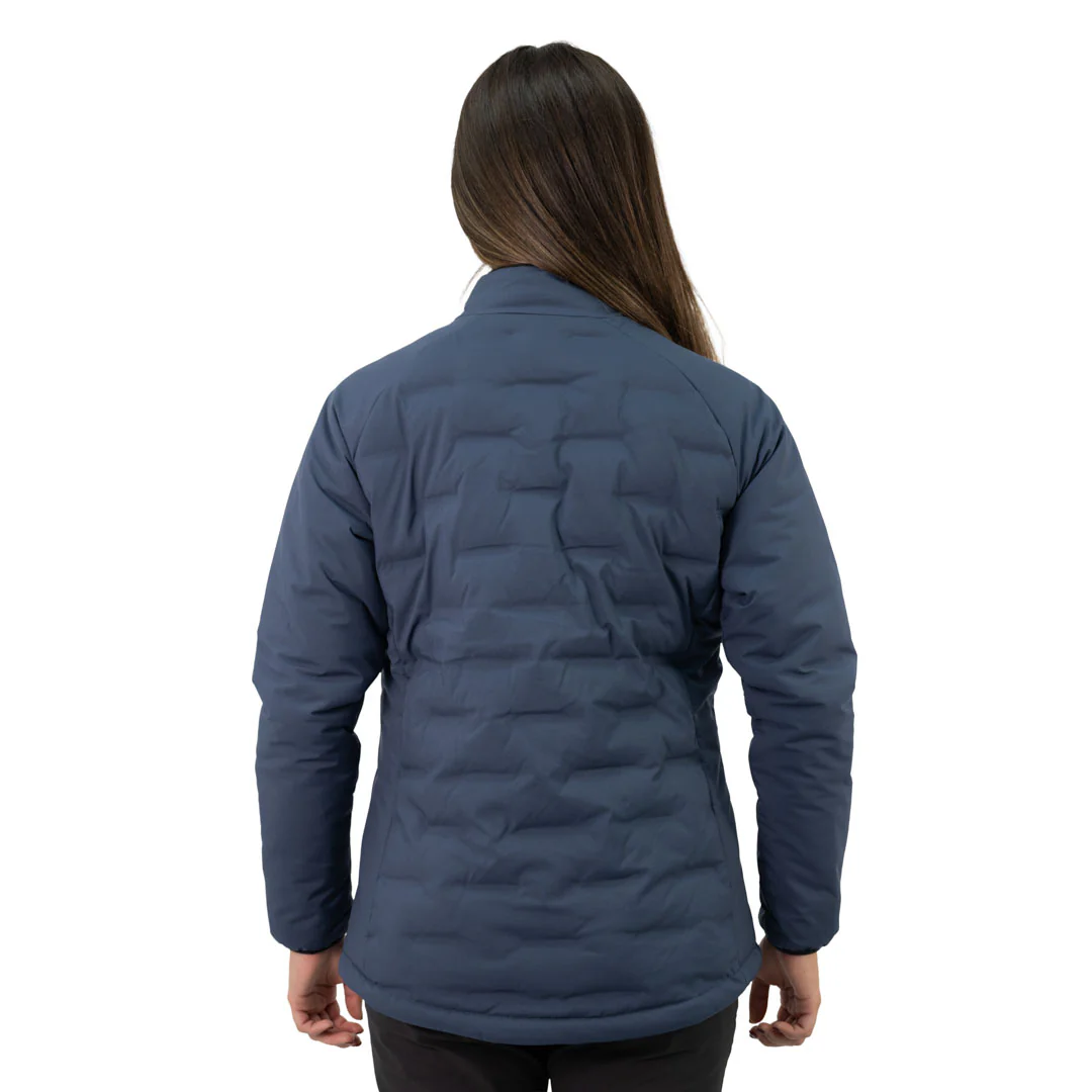 parka insulada hw explorer sin gorro mujer deep blue