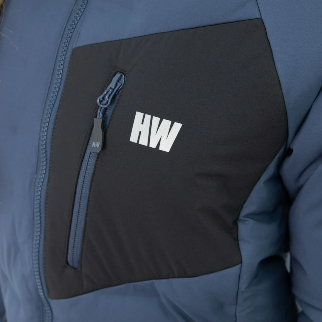 parka insulada hw explorer sin gorro mujer deep blue