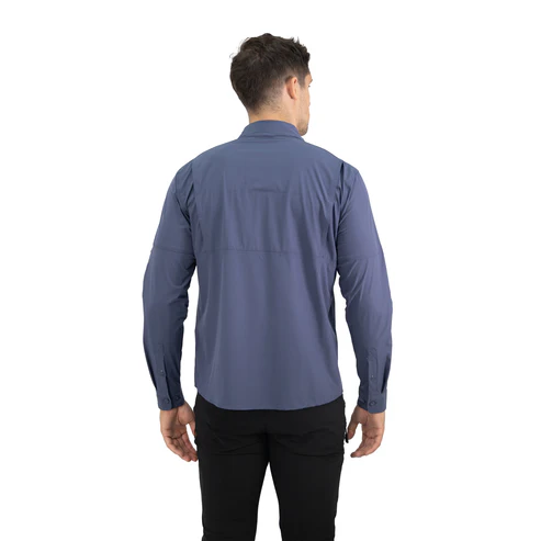 camisa hw antakari spandex azul