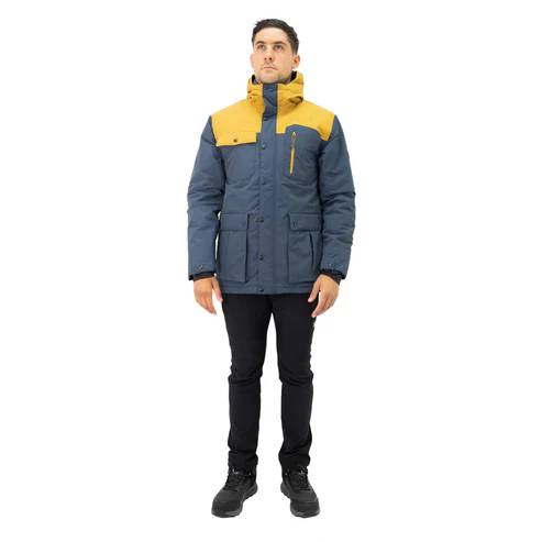 parka hw kodiak azul mostaza