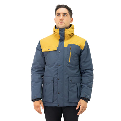 parka hw kodiak azul mostaza
