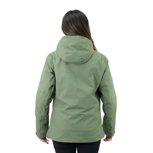 parka desmontable hw reno 3 en 1 mujer verde oliva