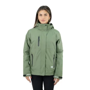 parka desmontable hw reno 3 en 1 mujer verde oliva