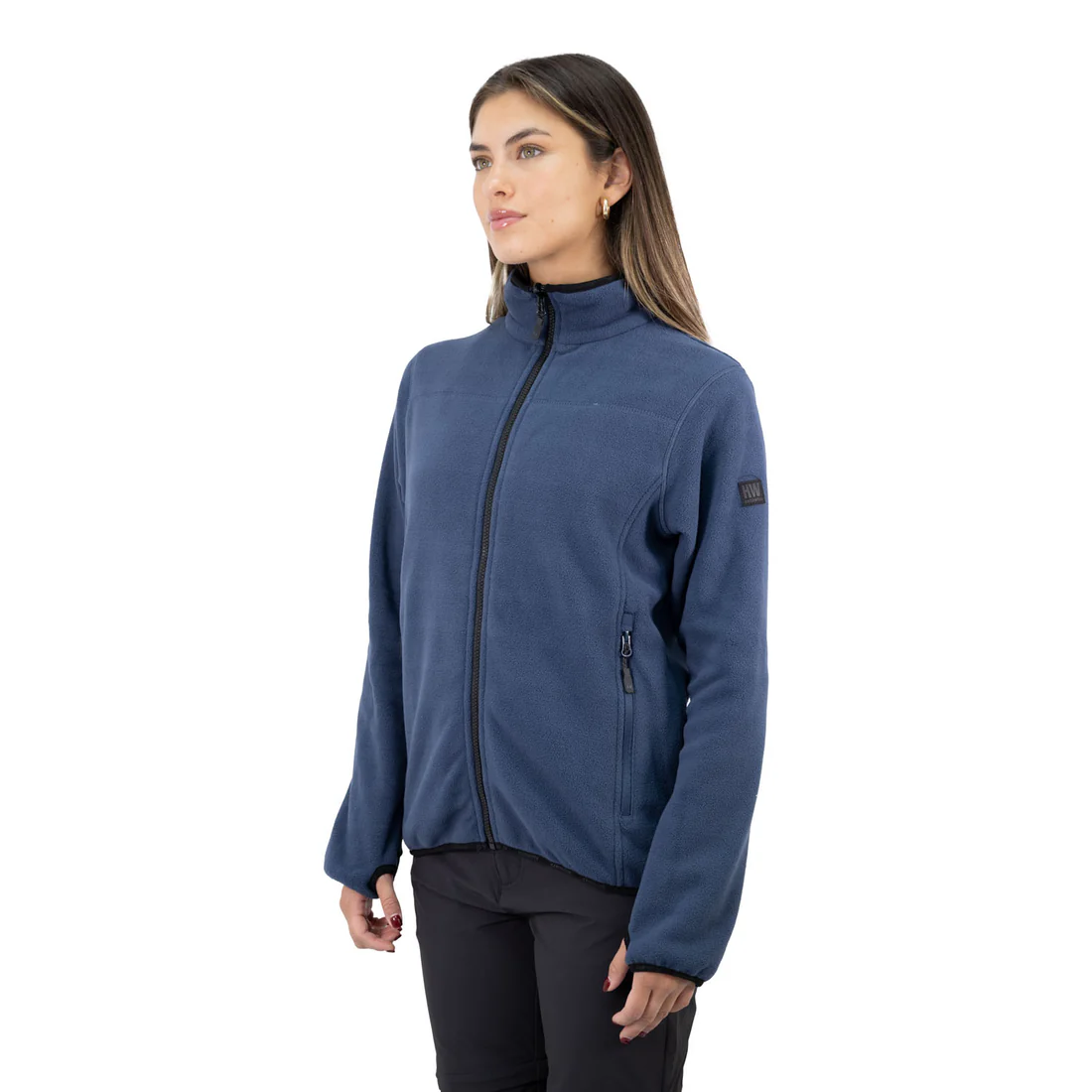 parka desmontable hw reno 3 en 1 deep blue mujer