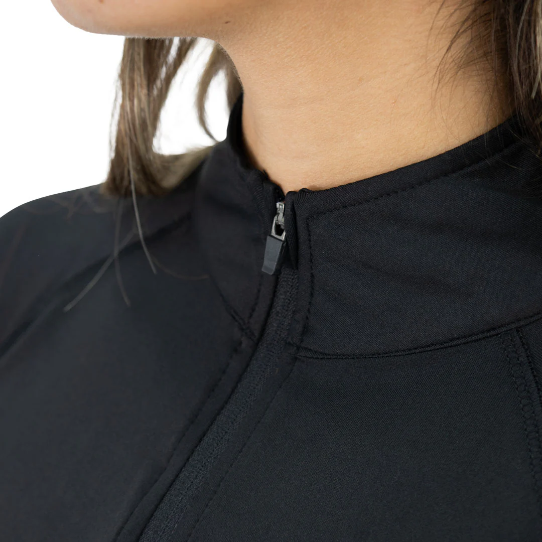 polera dry fit hw spx manga larga mujer black