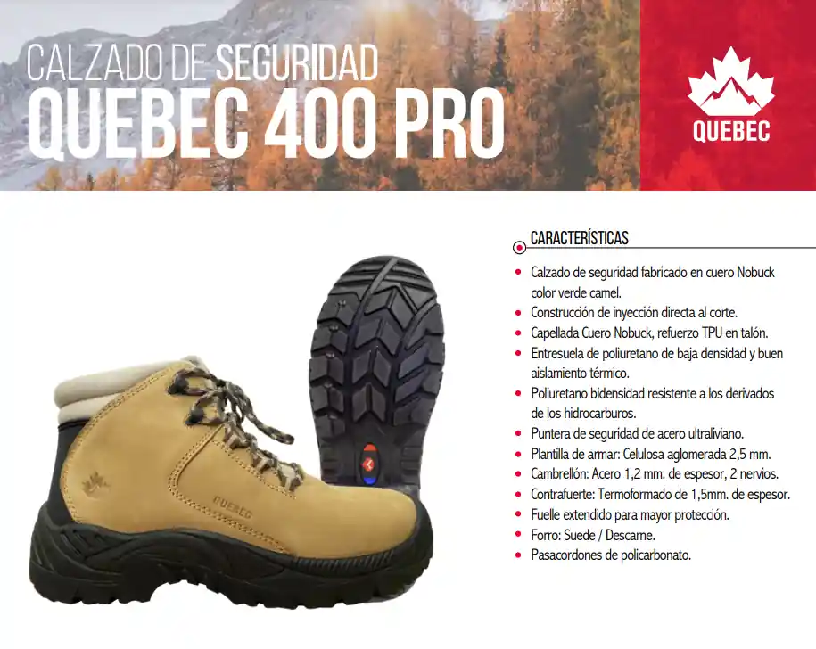 Calzado Seguridad Quebec 400 Pro - Imagen 3