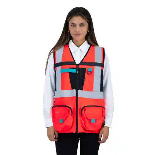 CHALECO GEOLOGO ALASKA XPERT MUJER ROJO