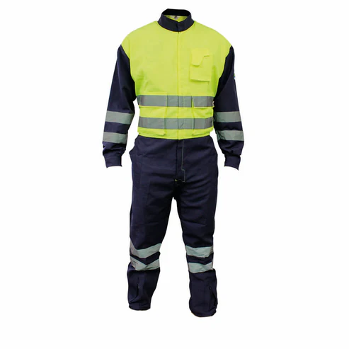 OVEROL DE SEGURIDAD RFX REFLECTANTE BICOLOR AZUL/AMARILLO FLUOR