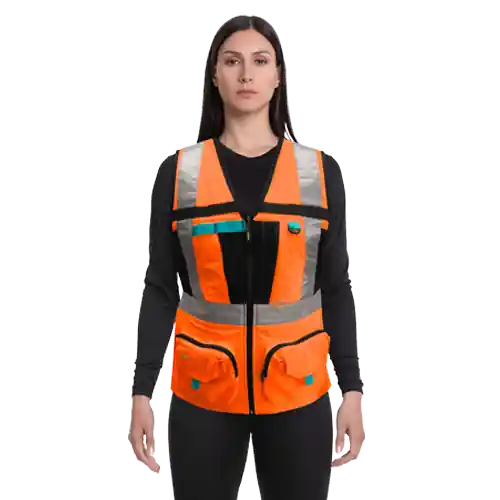 CHALECO GEOLOGO ALASKA XPERT MUJER NARANJO