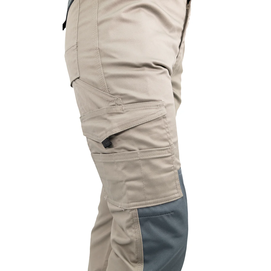 PANTALON CARGO HW DAKOTA SPANDEX MUJER CAFE - Imagen 2