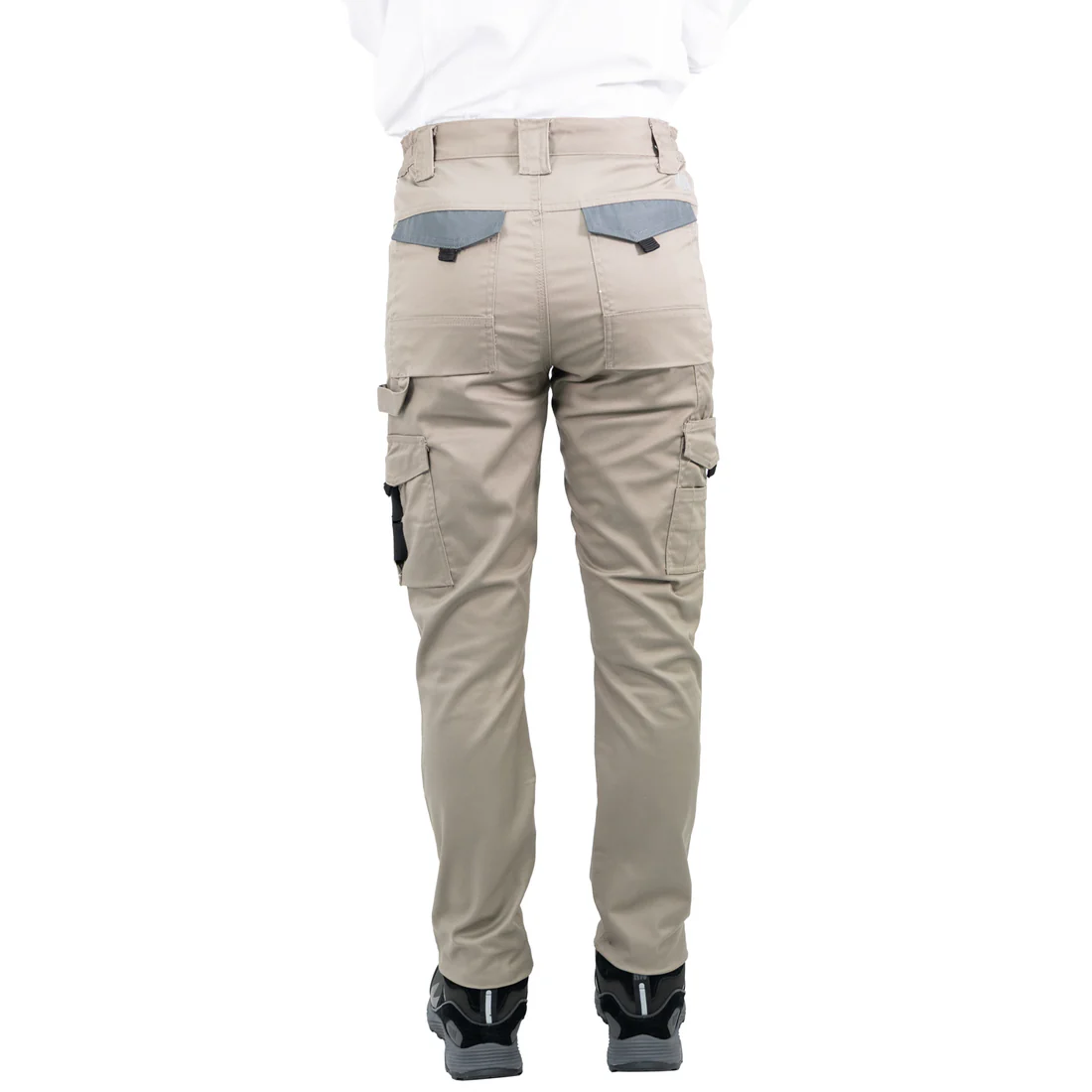 PANTALON CARGO HW DAKOTA SPANDEX MUJER CAFE - Imagen 4