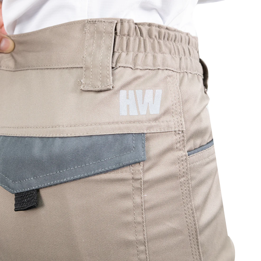 PANTALON CARGO HW DAKOTA SPANDEX MUJER CAFE - Imagen 5