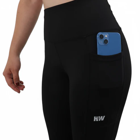 Calza HW Biker Negra - Imagen 2