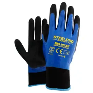 GUANTE MULTIFLEX NITRILE SANDY – Pack 10 und.