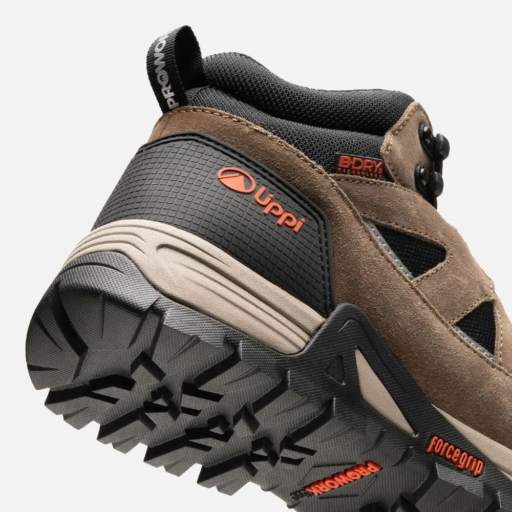 ZAPATO SEGURIDAD LIPPI PRO WORK HOMBRE VENTUS MID CAFÉ OSCURO - Imagen 2