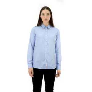 CAMISA QUEBEC VANCOUVER MUJER CELESTE