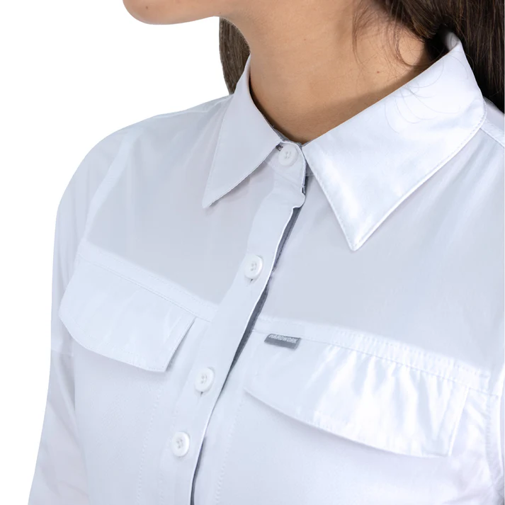 CAMISA HW ANTAKARI SPANDEX BLANCA MUJER - Imagen 5