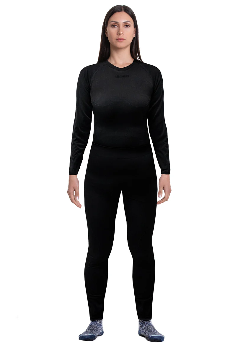 PRIMERA CAPA HW PATAGONIA SPANDEX NEGRO MUJER