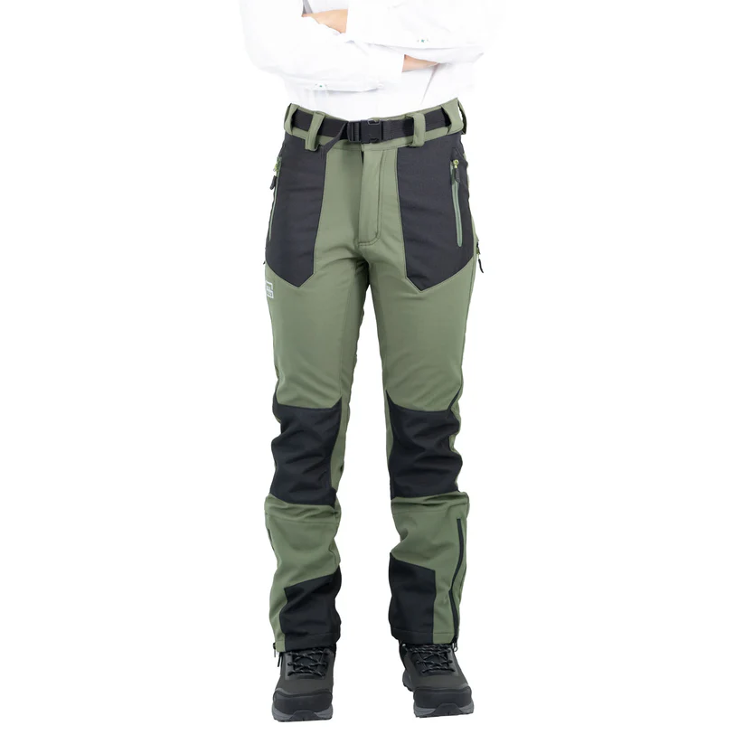 PANTALON TÉRMICO HW WOLVERINE MUJER VERDE OLIVA - Imagen 2