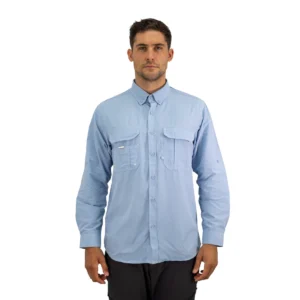 CAMISA HW DUCK DRY CELESTE