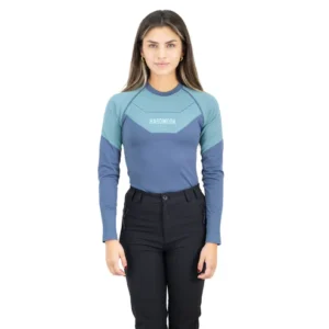 PRIMERA CAPA HW ECOOPER CAMISETA MUJER BLUE