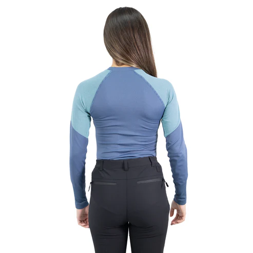 PRIMERA CAPA HW ECOOPER CAMISETA MUJER BLUE - Imagen 3
