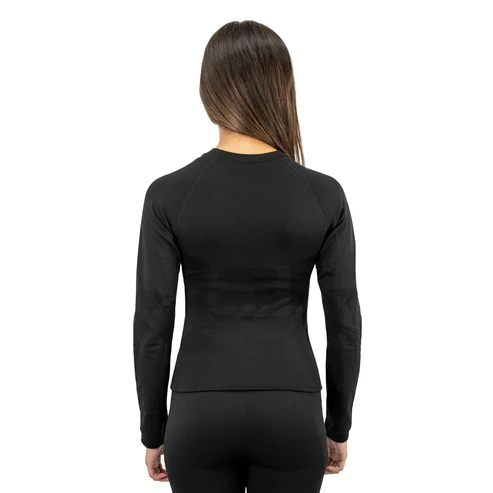 PRIMERA CAPA HW PATAGONIA SPANDEX NEGRO CAMISETA MUJER - Imagen 3