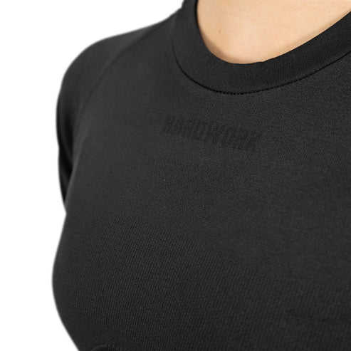 PRIMERA CAPA HW PATAGONIA SPANDEX NEGRO CAMISETA MUJER - Imagen 4