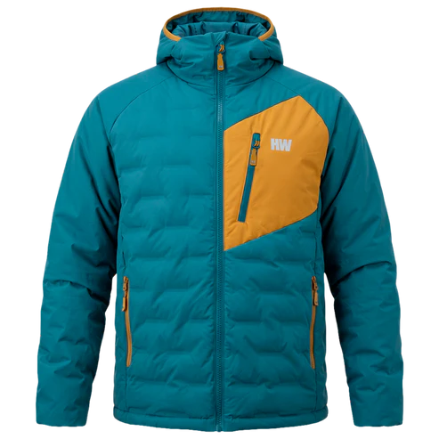 PARKA INSULADA HW EXPLORER HOMBRE PETROLEO MOSTAZA