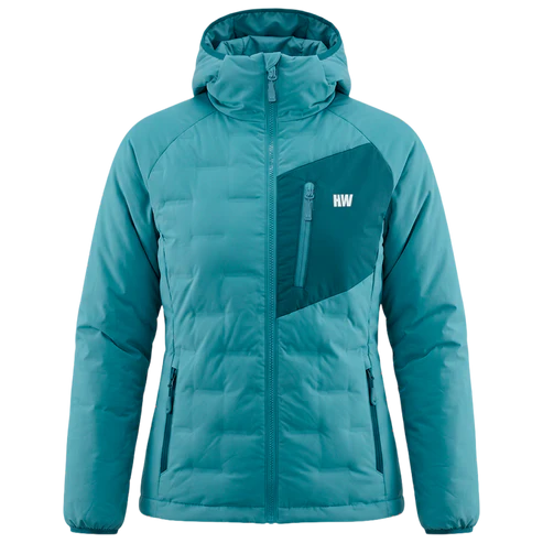 PARKA INSULADA HW EXPLORER MUJER AQUA