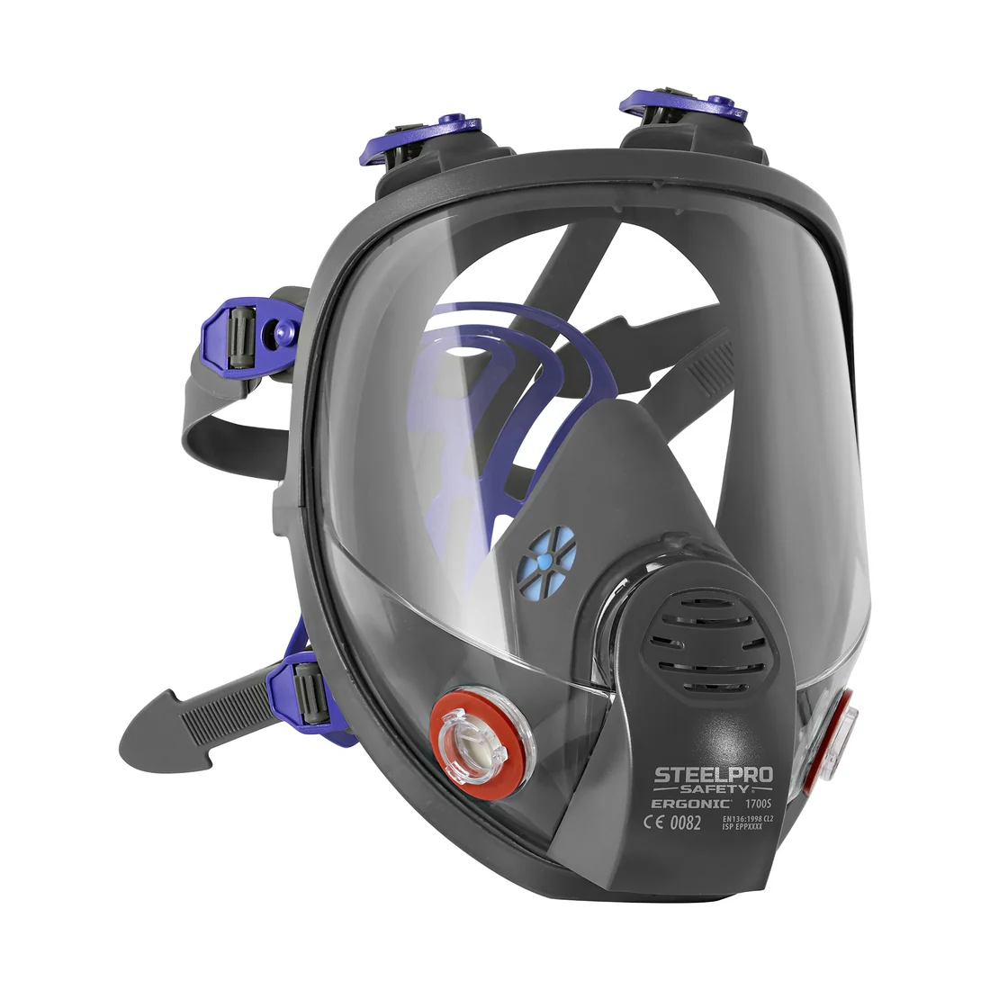 RESPIRADOR FULL FACE ERGONIC 1700S DIAFRAGMA - Imagen 3